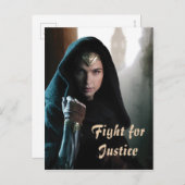 疑問に思女 ポストカード (正面/裏面)