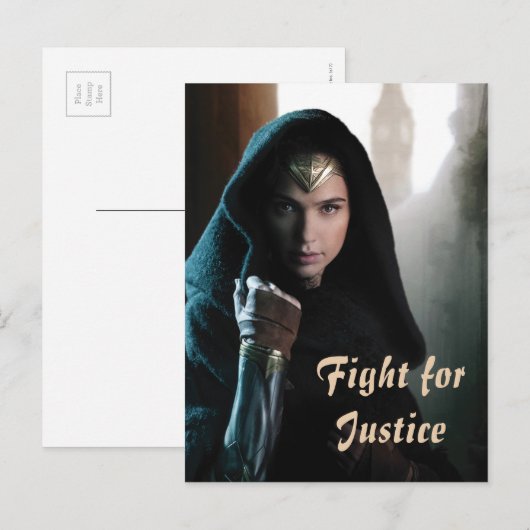 疑問に思女 ポストカード (正面/裏面)