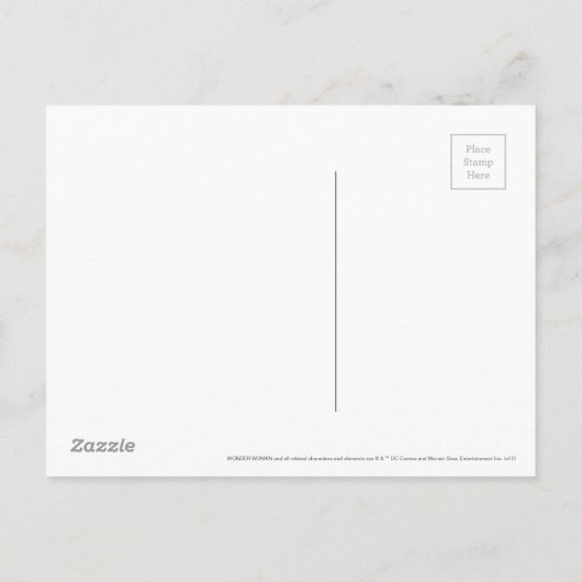 疑問に思女 ポストカード (裏面)