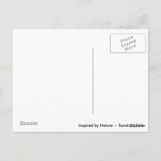 疑問に思平和 ポストカード (裏面)