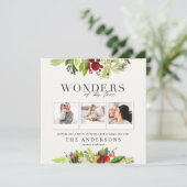 疑問に思彼の恋の写真数々のの格子縞と葉 シーズンカード (スタンド正面)