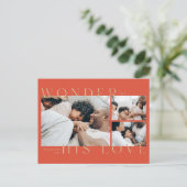 疑問に思恋のクリスマスはがき シーズンポストカード (スタンド正面)