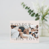 疑問に思恋のクリスマスはがき シーズンポストカード (スタンド正面)