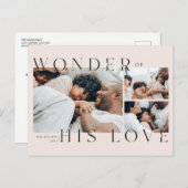 疑問に思恋のクリスマスはがき シーズンポストカード (正面/裏面)