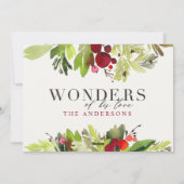 疑問に思恋の写真の水数々の色の葉 シーズンカード (裏面)