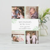 疑問に思愛 | Four Photo Christmas シーズンカード (スタンド正面)