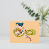 疑問に思投げ投げ投げ離れ女 ポストカード (スタンド正面)