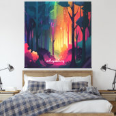 疑問に思林2 キャンバスプリント (インサイチュ (寝室))