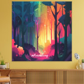 疑問に思林2 キャンバスプリント (インサイチュ (リビング))