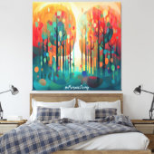 疑問に思林3 キャンバスプリント (インサイチュ (寝室))