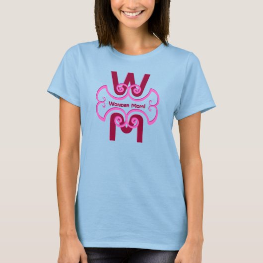 疑問に思母さん! Tシャツ (正面)