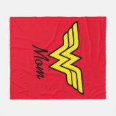 疑問に思母クラシック フリースブランケット (正面(横))