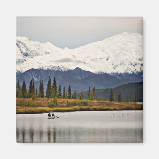 疑問に思湖 マグネット (正面)