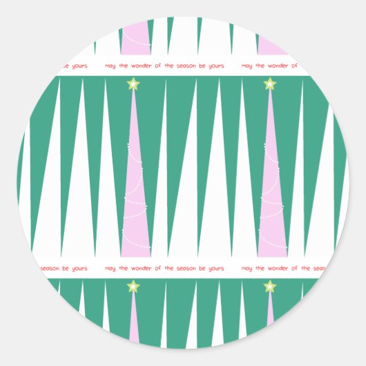 疑問に思祭りクラシック ラウンドシール (正面)