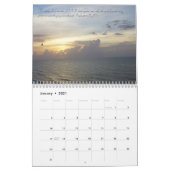 疑問に思自然 カレンダー (1月 2021)