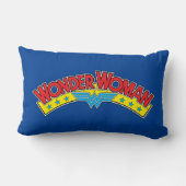 疑問に思1987年の女性漫画ブックロゴ ランバークッション (裏面)