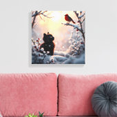 疑問に思 キャンバスプリント (インサイチュ (リビング))