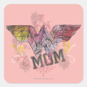 疑問に思 Mom Mixed Media(MOM混合メディア) スクエアシール