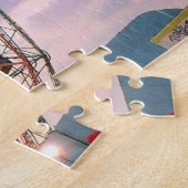 '疑問に思Wheel at Twilight'ジグソーパズル ジグソーパズル (側面)