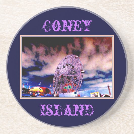 '疑問に思Wheel & Sky'コースター コースター (正面)