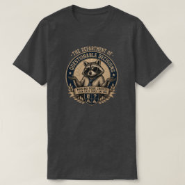 疑問科のイタズラアライグマ Tシャツ