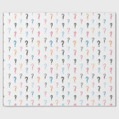 疑問符なぞの包み紙 ラッピングペーパー (フラット)