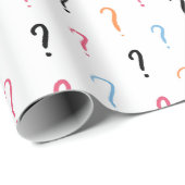 疑問符なぞの包み紙 ラッピングペーパー (ロールコーナー)