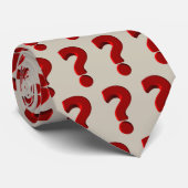 疑問符のタイ ネクタイ (ロール)