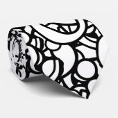 疑問符の入力パターンのデザイン ネクタイ (ロール)