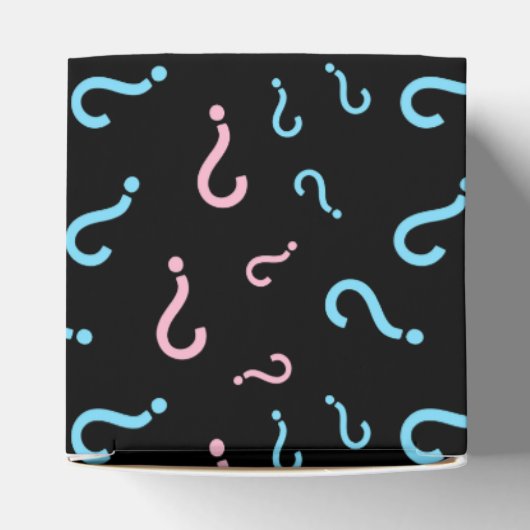 疑問符の性別が黒を表示 フェイバーボックス (上部)