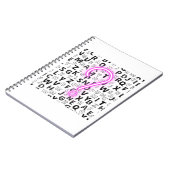 疑問符ノート ノートブック (左側)