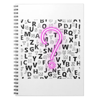 疑問符ノート ノートブック