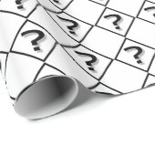 疑問符パターン ラッピングペーパー (ロールコーナー)