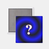 疑問符マグネット マグネット (正面/裏面)