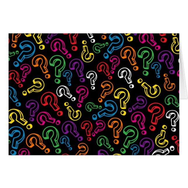 疑問符 (正面横)