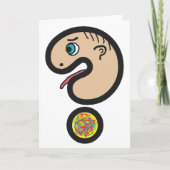 疑問符 カード (正面)