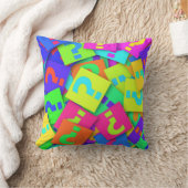 疑問符 クッション (ブランケット)