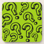 疑問符 コースター (正面)