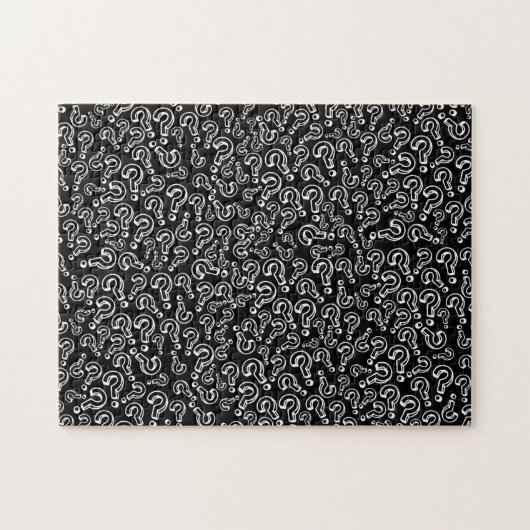 疑問符 ジグソーパズル (横)