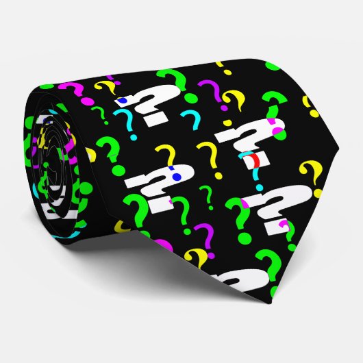 疑問符 ネクタイ (ロール)