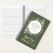 疑問符 ノートブック (内側)