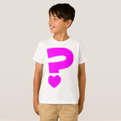 疑問符 Tシャツ (正面フル)