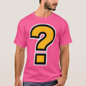 疑問符 Tシャツ (正面)