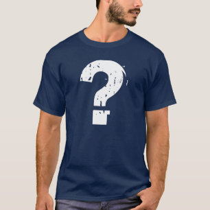 疑門符のワイシャツ Tシャツ