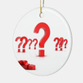 疑門符の助け セラミックオーナメント (左)