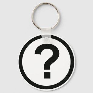 疑門符Keychain キーホルダー