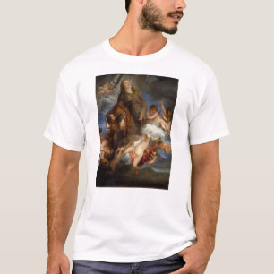 疫病に罹った聖ロザリー神 Tシャツ