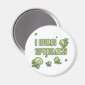 疫病を起こす マグネット (正面/裏面)