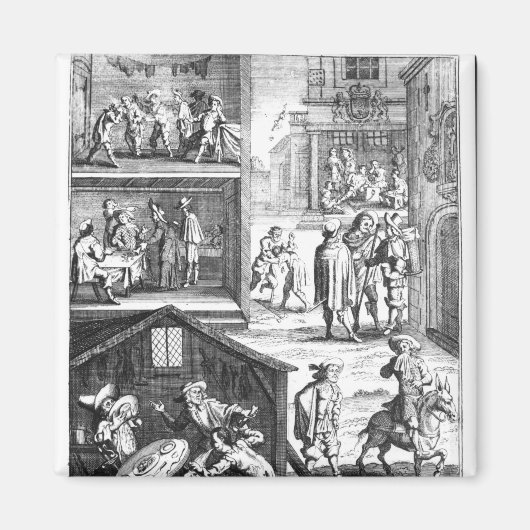 疫病素晴らし病 マグネット (正面)