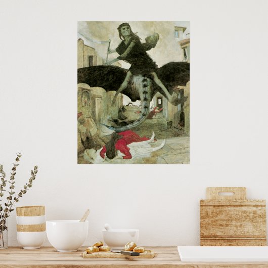 疫病 ポスター (キッチン)